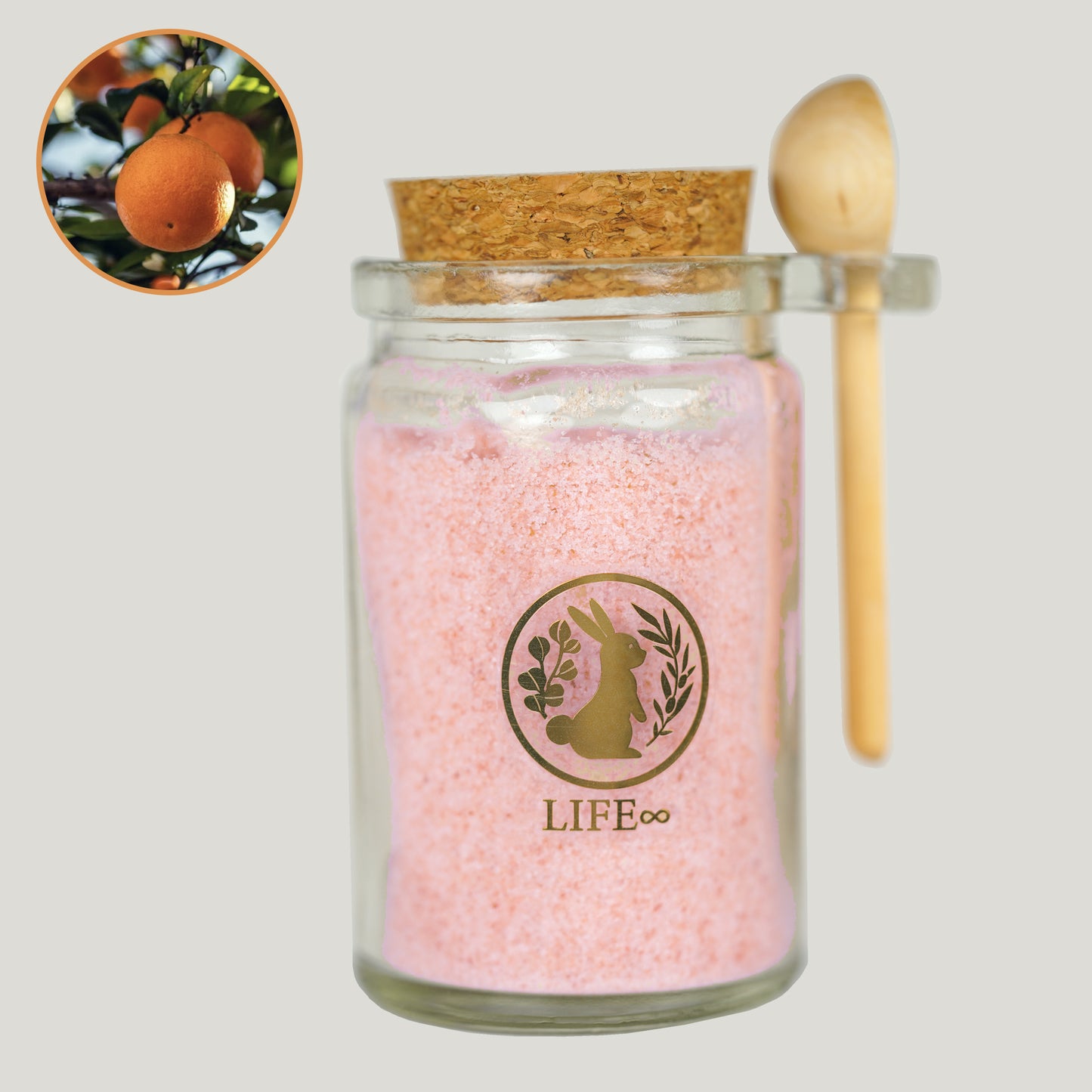 Sweet Orange Aromatherapy Mineral Bath Salts
